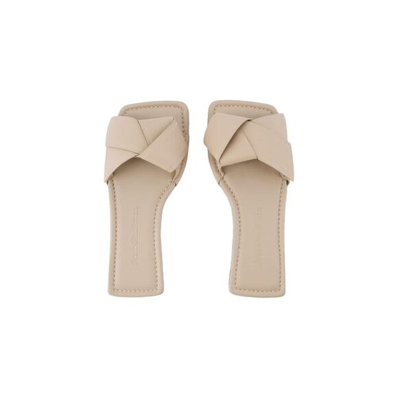 Acne Studios Musubi Sandals - - Leather - Beige Women Flats - Picture 4 of 4